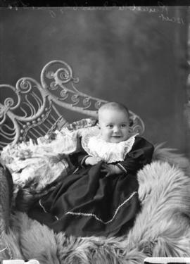 Photograph of Ronald McInnis' baby