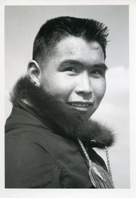 Portrait of a young man in Fort Chimo, Quebec