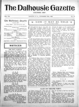 The Dalhousie Gazette, Volume 52, Issue 19