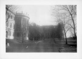 Photograph of the Nova Scotia Public Archives Building and the Arts & Administration Building con...