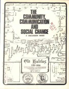 The community, communication and social change : a discussion paper