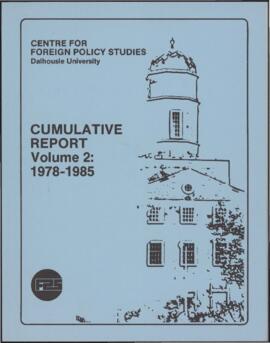 Centre for Foreign Policy Studies : cumulative report, volume 2