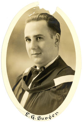 Portrait of E.G. Burger : Class of 1949