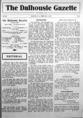 The Dalhousie Gazette, Volume 54, Issue 5