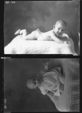 Photograph of Mrs. Edwin Johnston's baby