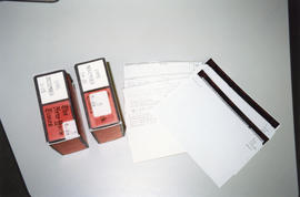 Photograph of items from the Killam Library's microform collection