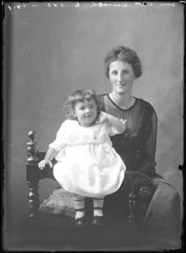 Photograph of Mrs. C.P. Smith & baby