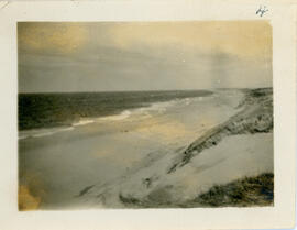 Photograph of the north shore of Sable Island
