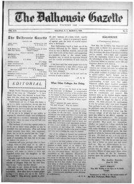 The Dalhousie Gazette, Volume 56, Issue 8
