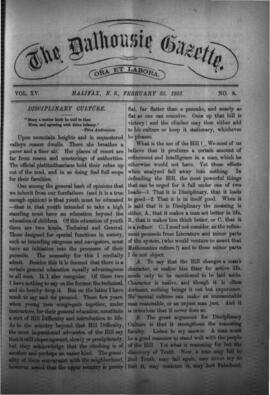 The Dalhousie Gazette, Volume 15, Issue 8