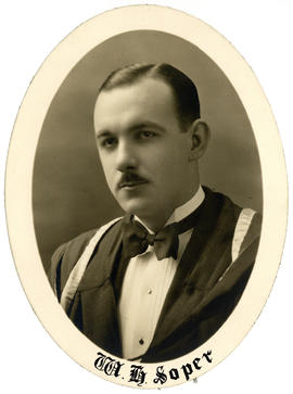 Portrait of William Henry Soper : Class of 1928
