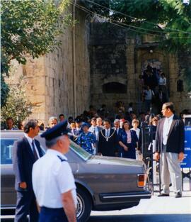 Photograph of Queen Elizabeth II in Cyprus