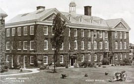 Postcard of the Science Building at Dalhousie University
