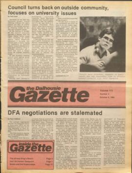 The Dalhousie Gazette, Volume 113, Issue 4