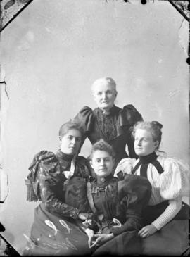 Photograph of Miss McColl and her friends