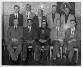 Photograph of district five staff who received five years of service awards