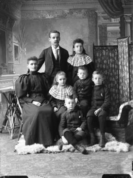 Photograph of George McNeil and family