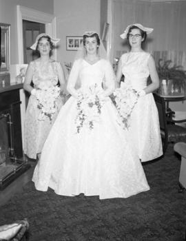 Photograph of Mrs. Bennett on her wedding day