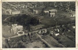 Aerial photograph of Studley Campus