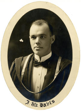 Portrait of Joseph Wilfred Davis : Class of 1924