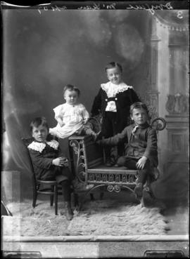 Photograph of the children of Dougall McLean