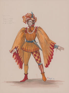 Costume design for the Squire