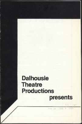 Dalhousie Theatre Productions presents : A midsummer night's dream : [program]