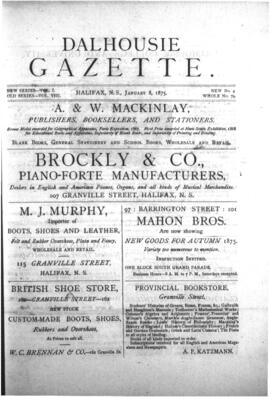 Dalhousie Gazette, Volume 8, Issue 4