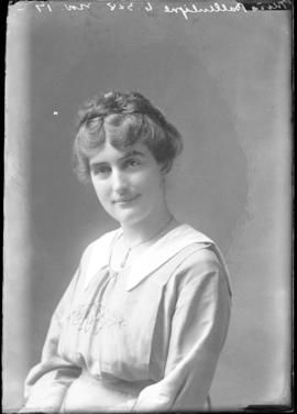 Photograph of Miss. Queenie Ballantyne