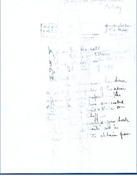 Correspondence between Thomas Head Raddall and J.A.D. McCurdy (Lt. Gov.)