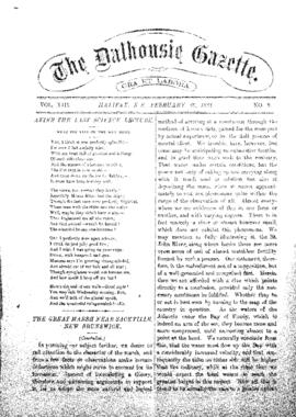 The Dalhousie Gazette, Volume 13, Issue 8