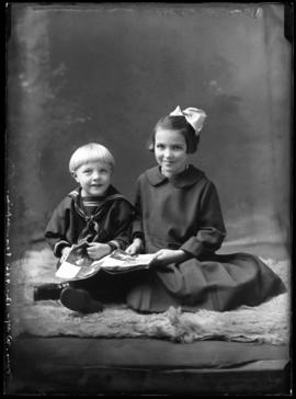 Photograph of the children of Mrs. Way