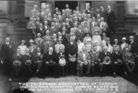 Photograph of delegates  Telephone Association of Canada convention in Halifax, Nova Scotia