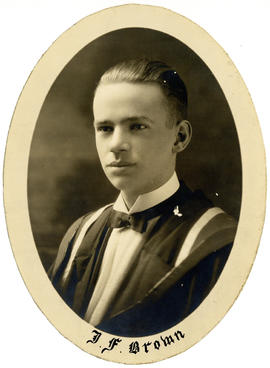 Portrait of John Forbes Brown : Class of 1924