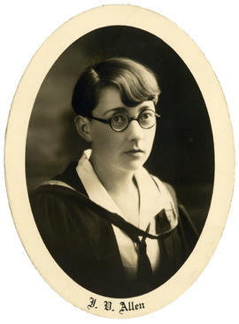 Portrait of Irene Viola Allen : Class of 1929