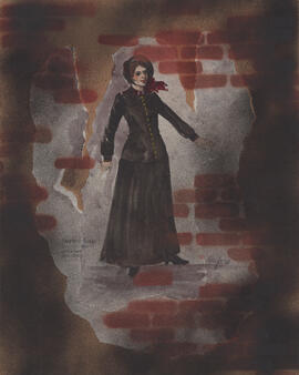 Costume design for Lillian Holiday