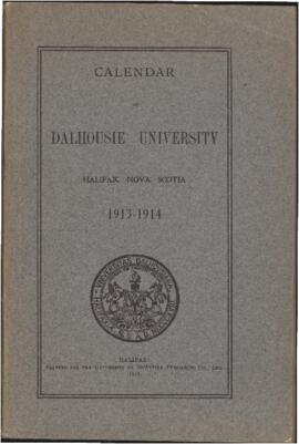Calendar of Dalhousie University, Halifax, Nova Scotia : 1913-1914