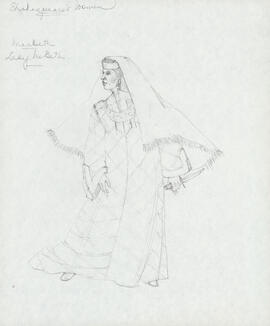 Costume design for Lady Macbeth