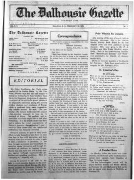 The Dalhousie Gazette, Volume 56, Issue 5