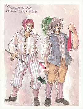Costume design for street performers