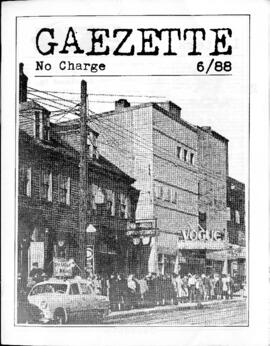 Gaezette : issue 6, 1988