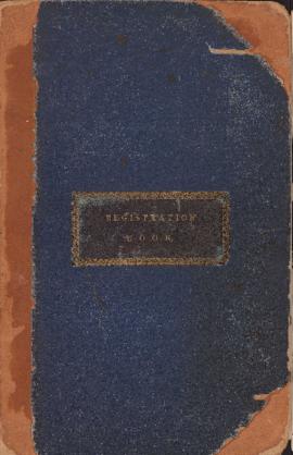 Student Registration Book, 1864-1899