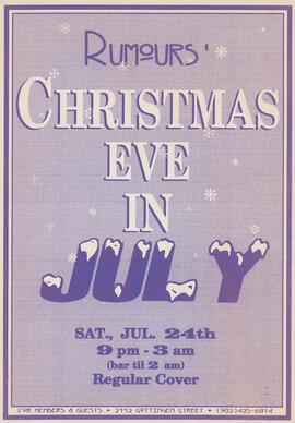 Rumours' Christmas Eve in July : [poster]