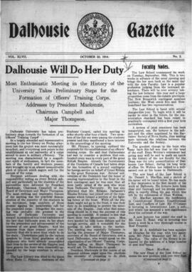 The Dalhousie Gazette, Volume 47, Issue 2