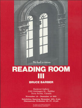 Reading room III / by Bruce Barber