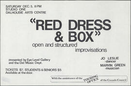 Red dress and box : open and structured improvisations