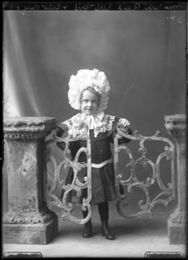 Photograph of the Daughter of Mrs. W. A. Reid