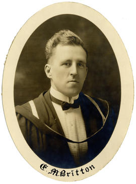 Portrait of Edgar Murray Brittain : Class of 1924