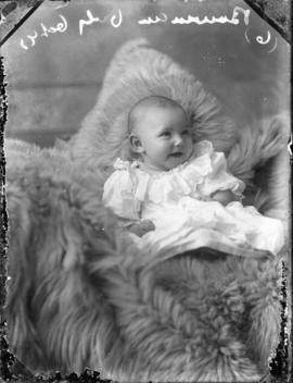 Photograph of Mrs. Bowman's baby