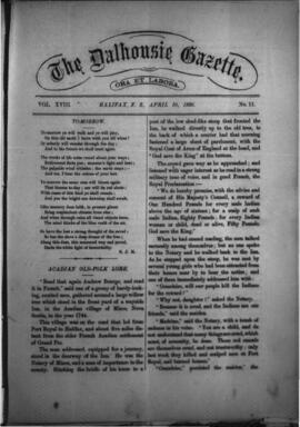 The Dalhousie Gazette, Volume 18, Issue 11